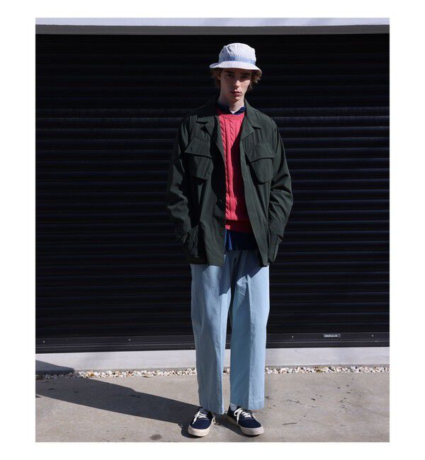 BEAMS PLUS「MIL Fatigue Jacket TW Rip stop」|ブルゾン・スタジャン|