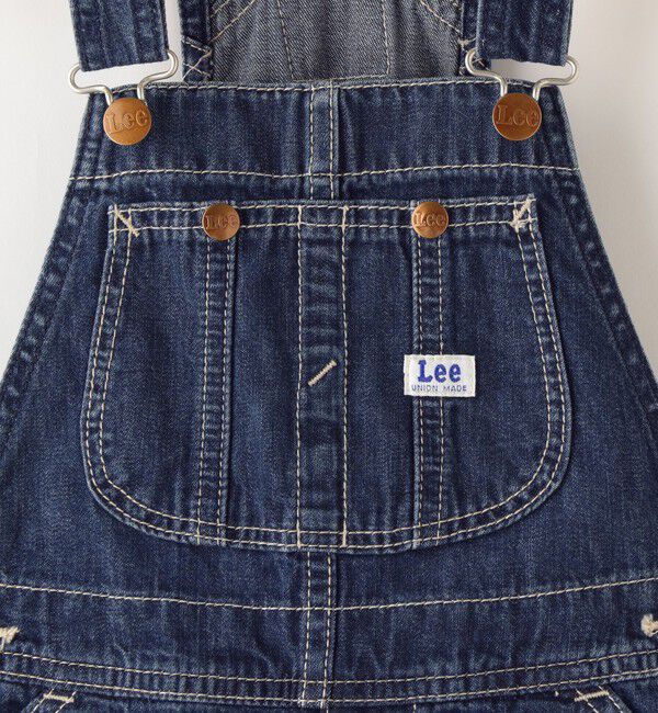 SHIPS KIDS「Lee:デニム オーバーオール スカート(100～120cm)」|スカート|