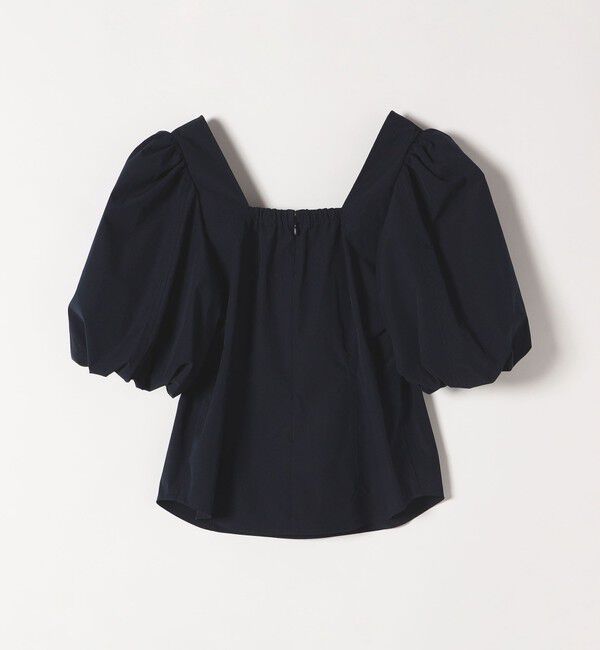 quaranciel「quaranciel:〈洗濯機可能〉タイプライター ツイスト ボリュームスリーブ ブラウス」|シャツ・ブラウス|