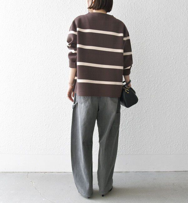 SHIPS any「SHIPS any:〈手洗い可能〉ミラノリブ スタンドカラー ニット プルオーバー」|ニット・セーター|