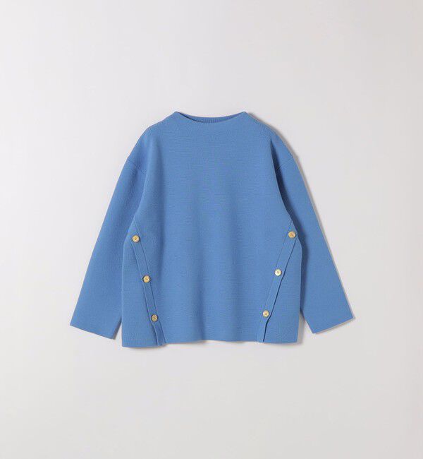 SHIPS any「SHIPS any:〈手洗い可能〉ミラノリブ スタンドカラー ニット プルオーバー」|ニット・セーター|