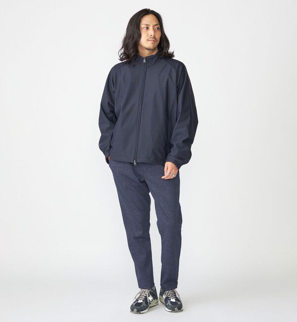 SHIPS「SHIPS:〈洗濯機可能〉ポンチ 裏フリース ストレッチ ブルゾン」|ブルゾン・スタジャン|