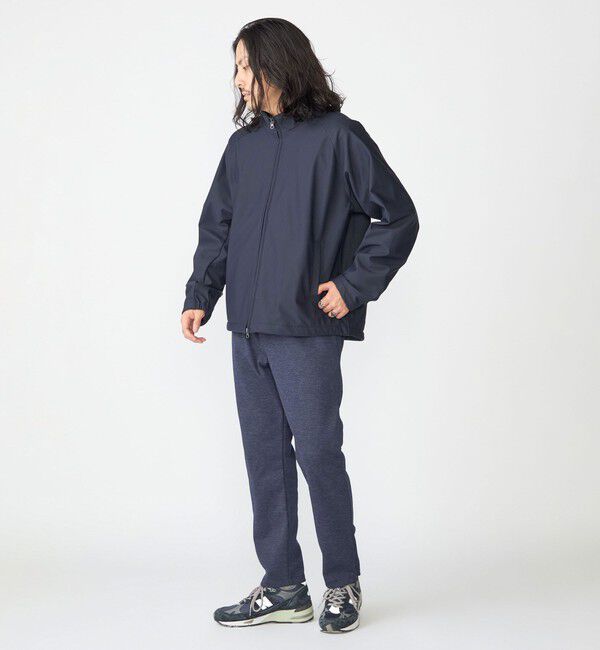 SHIPS「SHIPS:〈洗濯機可能〉ポンチ 裏フリース ストレッチ ブルゾン」|ブルゾン・スタジャン|