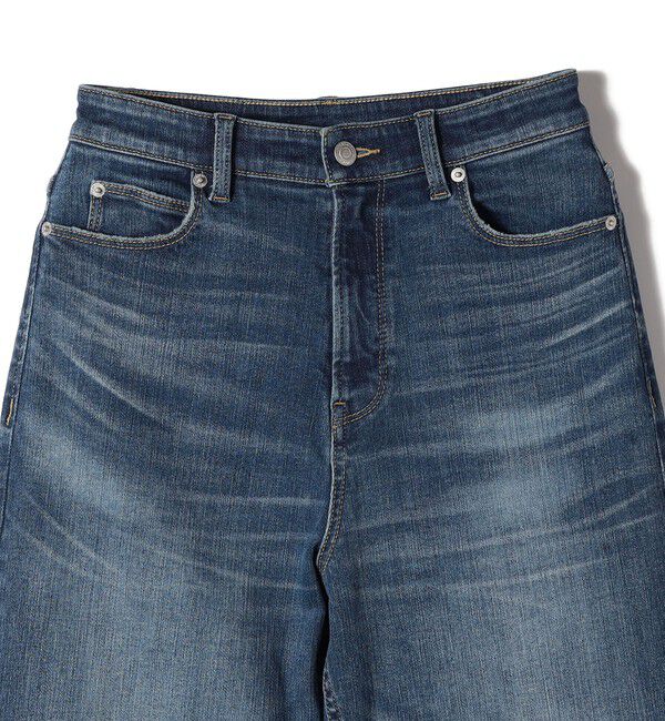 SHIPS for women「〈洗濯機可能〉ストレッチ ストレート デニム パンツ」|デニム|