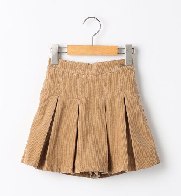 SHIPS KIDS「SHIPS KIDS:100～130cm /コーデュロイ プリーツ キュロット」|キュロット|