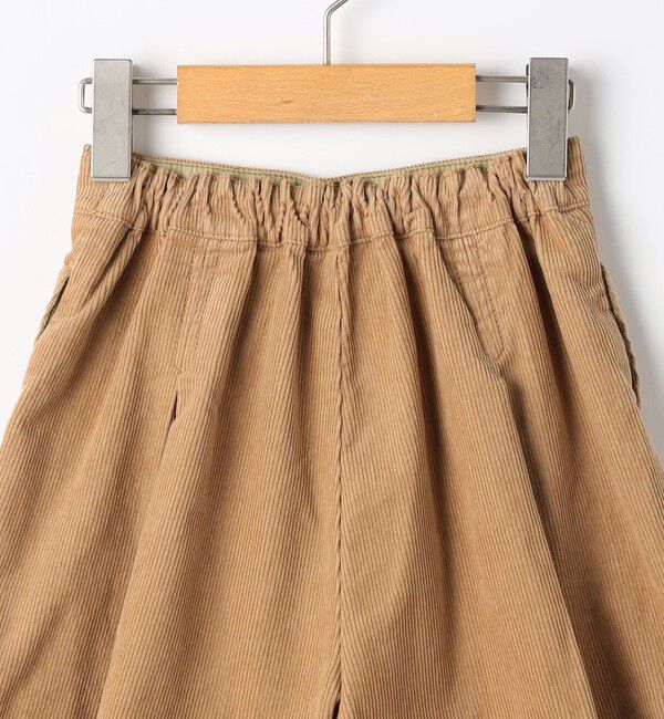SHIPS KIDS「SHIPS KIDS:100～130cm /コーデュロイ プリーツ キュロット」|キュロット|