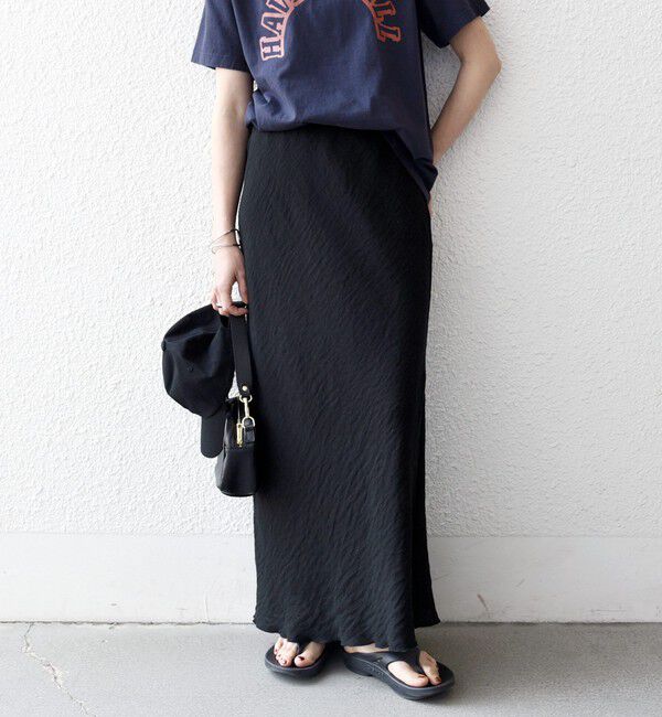 SHIPS any「《予約》SHIPS any:〈洗濯機可能〉メッシュ ナロー スカート」|スカート|