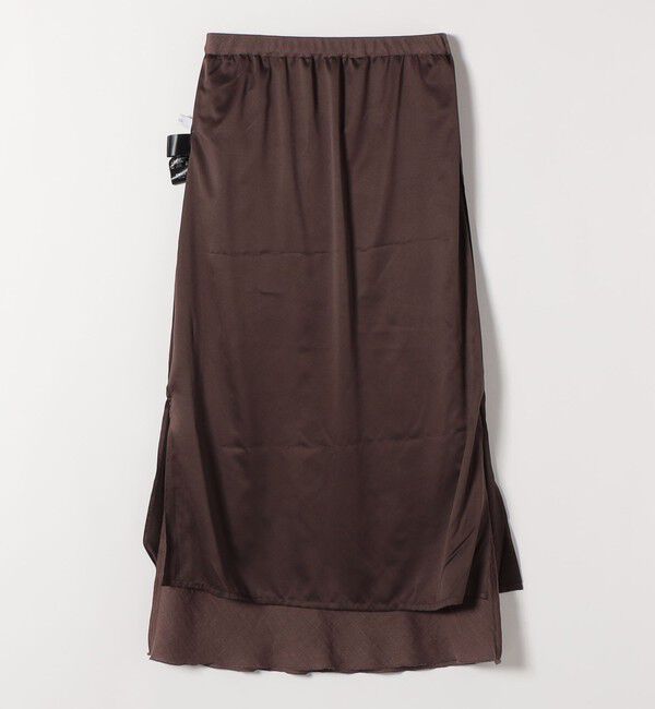 SHIPS any「《予約》SHIPS any:〈洗濯機可能〉メッシュ ナロー スカート」|スカート|