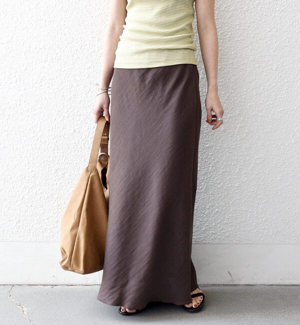 SHIPS any「《予約》SHIPS any:〈洗濯機可能〉メッシュ ナロー スカート」|スカート|