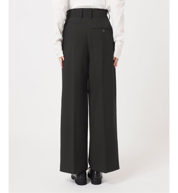 OUTDOOR PRODUCTS Usual Things「WEB限定追加 ORDINARY タックワイドスラックス」|スラックス|