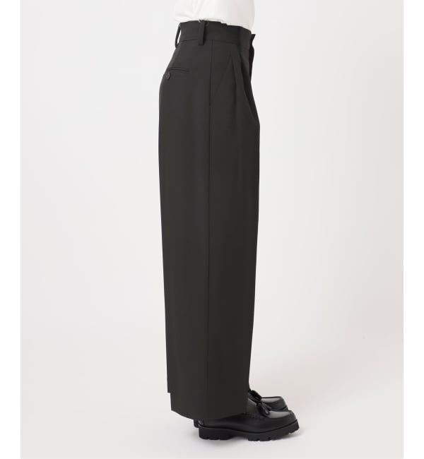 OUTDOOR PRODUCTS Usual Things「WEB限定追加 ORDINARY タックワイドスラックス」|スラックス|