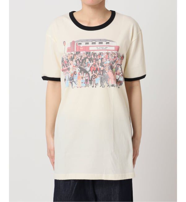 OUTDOOR PRODUCTS Usual Things「≪予約≫BLUESCENTRIC The Rxy LA Waldo Ringer TEE」|Tシャツ・カットソー|