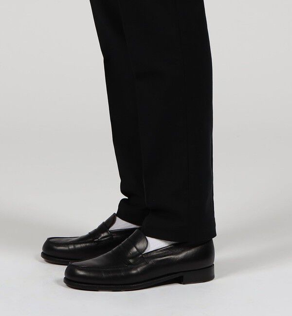 TOMORROWLAND MENS「コットンオックスフォード 1プリーツイージースラックス」|スラックス|