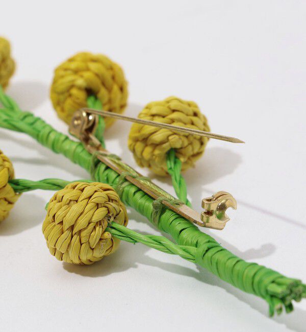 TOMORROWLAND GOODS「Mercedes Salazar Leafly ピンブローチ」|ブローチ・コサージュ|