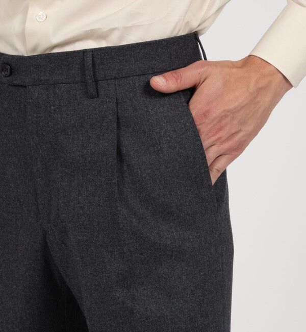 TOMORROWLAND MENS「【別注】TAGLIATORE ウールサキソニー シングルブレステッド2Bスーツ」|スーツ|