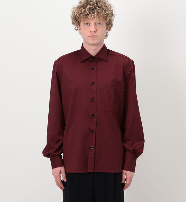 TOMORROWLAND BUYING WEAR「ERRICO FORMICOLA ウール オーバーシャツ」|シャツ・ブラウス|