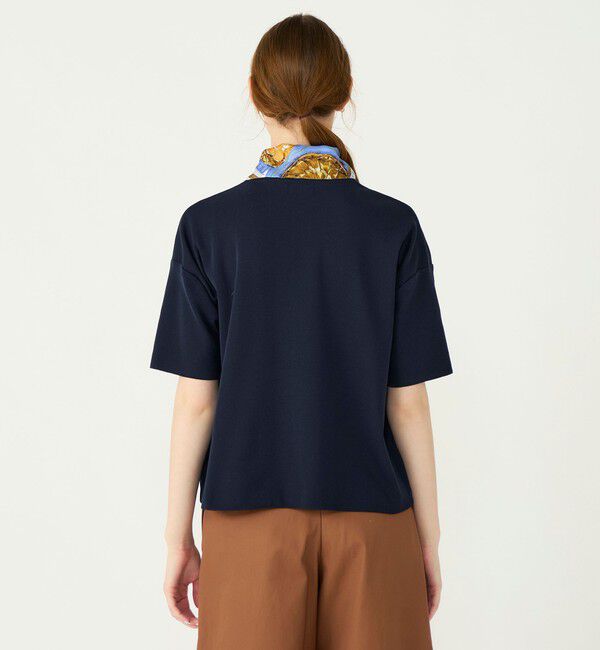 Ballsey「【別注】manipuri for Ballsey  MANIPURI COMBI スカーフプルオーバー」|ニット・セーター|