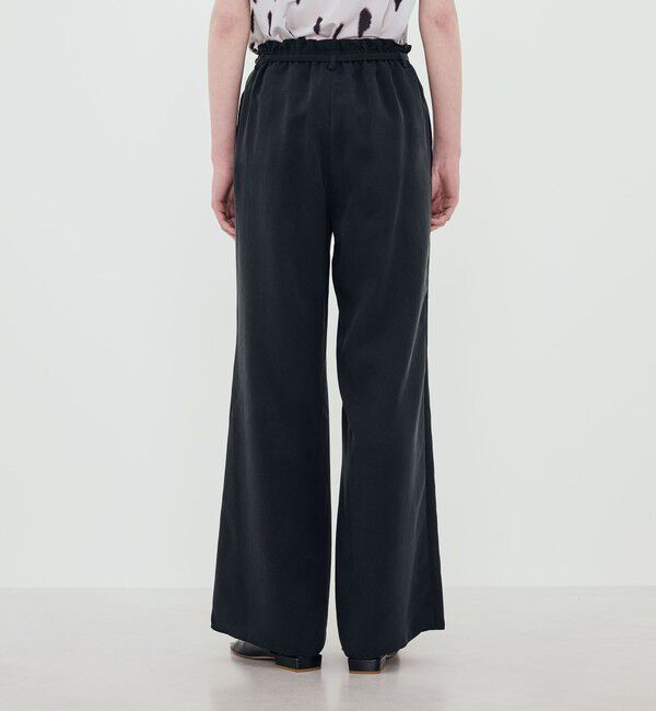 DES PRES「フィブリルキュプラポリ ロングベルデッドギャザーパンツ」|その他|