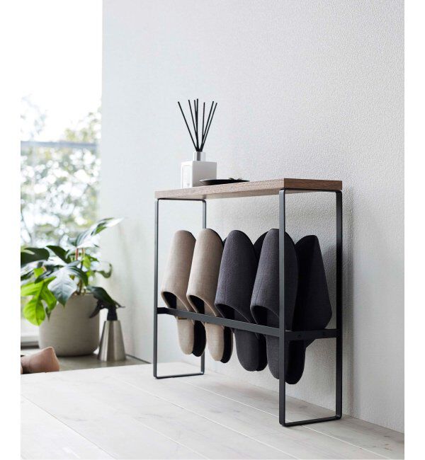 journal standard Furniture「《WEB限定予約》【tower/タワー】天板付きスリッパラック」|その他|