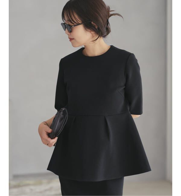 Plage「《追加》air jersey pepram プルオーバー 2」|Tシャツ・カットソー|ブラック