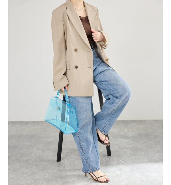 IENA「《追加2》カーブシルエットデニム」|デニム|