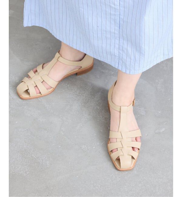 SLOBE IENA「《追加》SLOBE レザーグルカサンダル」|サンダル|