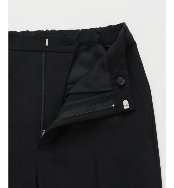 IENA「ウォッシャブル セミフレアパンツ」|スラックス|