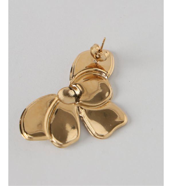 VERMEIL par iena「MERAKI メラキ フラワーモチーフピアス 3061560013」|ピアス|