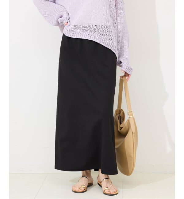 SLOBE IENA「カットリーンスカート」|スカート|