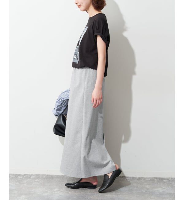 SLOBE IENA「カットリーンスカート」|スカート|