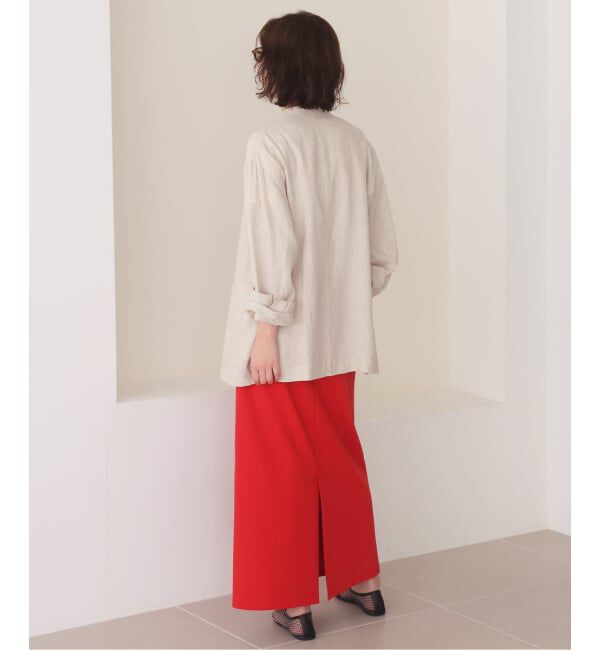 SLOBE IENA「カットリーンスカート」|スカート|
