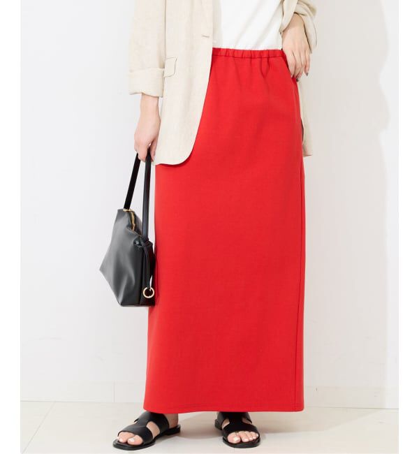 SLOBE IENA「カットリーンスカート」|スカート|