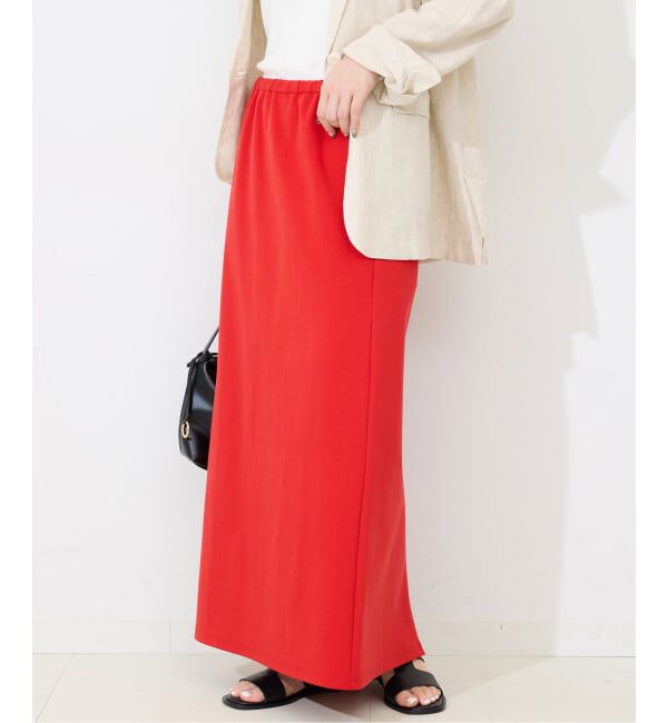 SLOBE IENA「カットリーンスカート」|スカート|