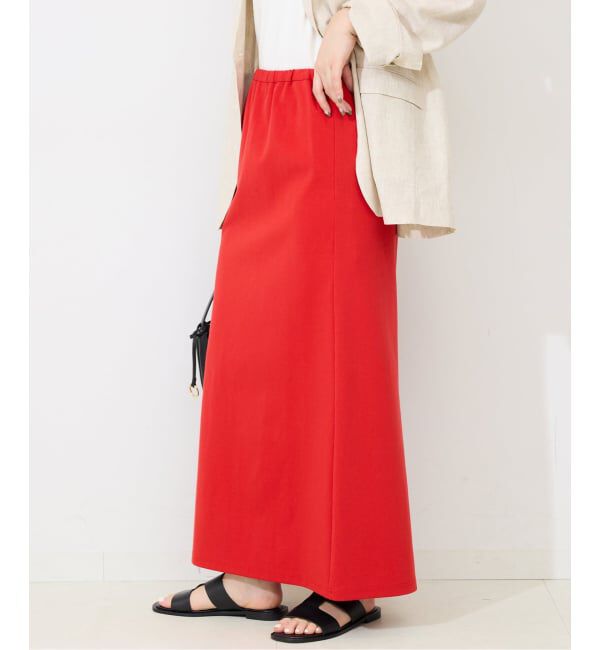 SLOBE IENA「カットリーンスカート」|スカート|