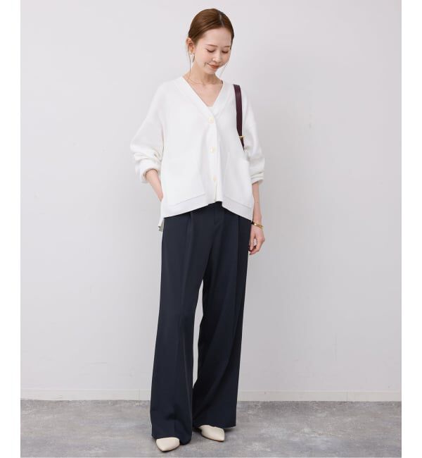 SLOBE IENA「《4サイズ展開》イージーワイドパンツ」|スラックス|