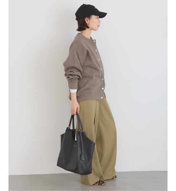 SLOBE IENA「《4サイズ展開》イージーワイドパンツ」|スラックス|