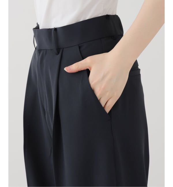 SLOBE IENA「《4サイズ展開》イージーワイドパンツ」|スラックス|