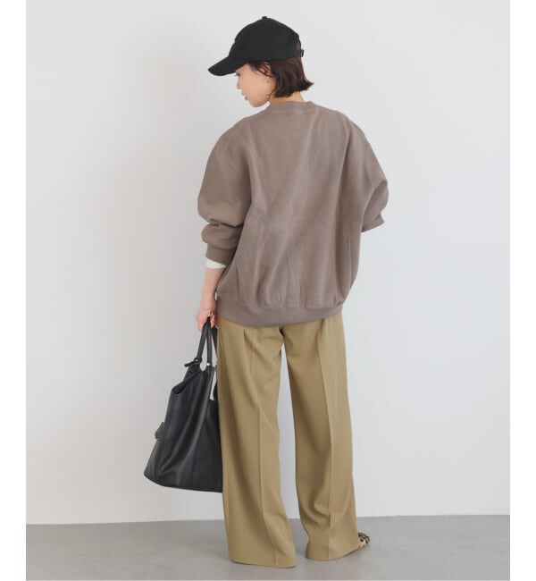 SLOBE IENA「《4サイズ展開》イージーワイドパンツ」|スラックス|