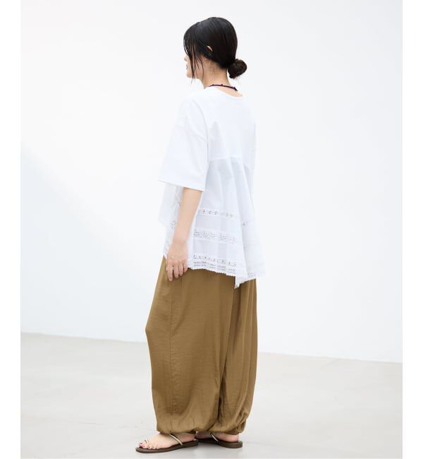 IENA「TORRAZZO DONNA/トラッゾドンナ ギャザーパンツ 6266-357」|その他|