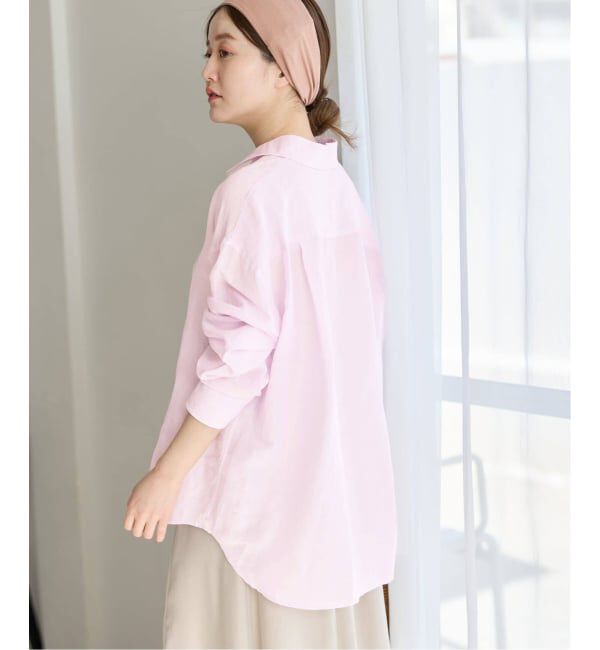 IENA「《追加予約》ラミーリヨセル2wayシャツ」|シャツ・ブラウス|