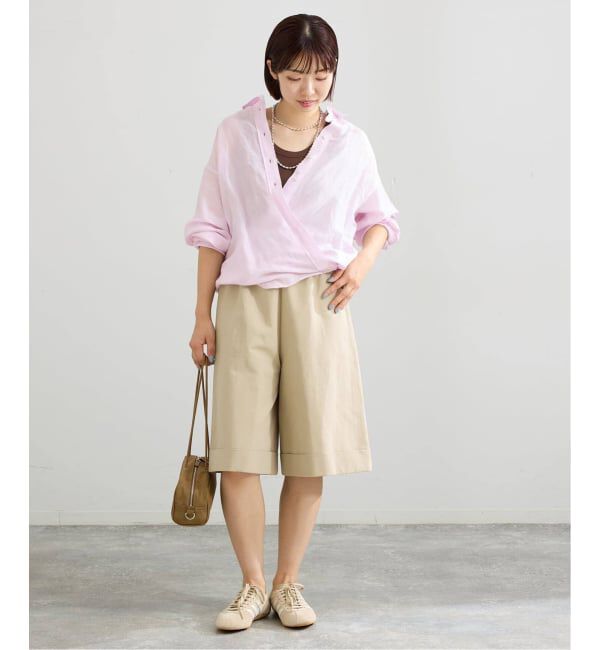 IENA「《追加予約》ラミーリヨセル2wayシャツ」|シャツ・ブラウス|