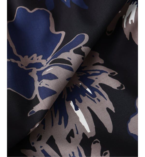 EDIFICE「《予約》Spun-Lone フラワーオープンカラー半袖シャツ」|シャツ・ブラウス|