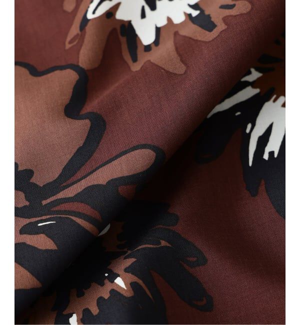 EDIFICE「《予約》Spun-Lone フラワーオープンカラー半袖シャツ」|シャツ・ブラウス|