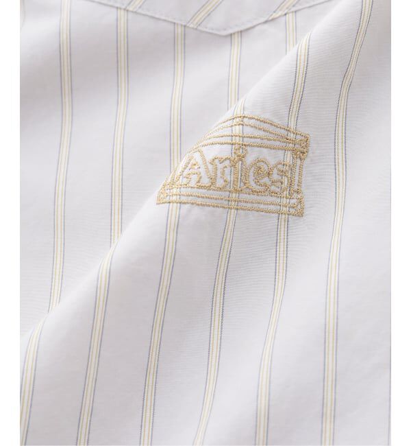 PULP「ARIES / アリーズ POPLIN STRIPE WESTERN SHIRT」|シャツ・ブラウス|