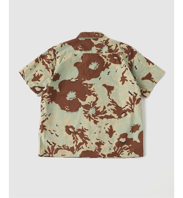 EDIFICE「NOMARHYTHM TEXTILE (ノーマリズム テキスタイル) Camo Flower Summer Shirt」|シャツ・ブラウス|
