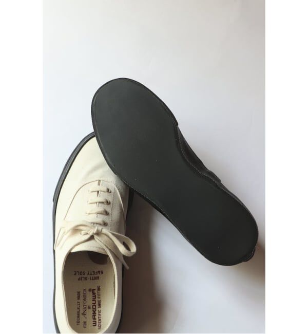 EDIFICE「《予約》WAKOUWA CANVAS OX LOW BLAXK SOLE」|スニーカー|
