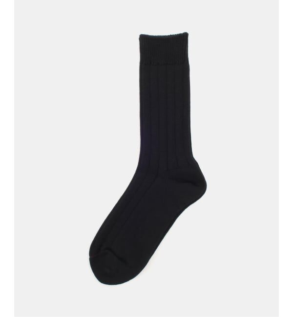 journal standard luxe「COTTON RIB SOCKS」|ソックス|ブラック