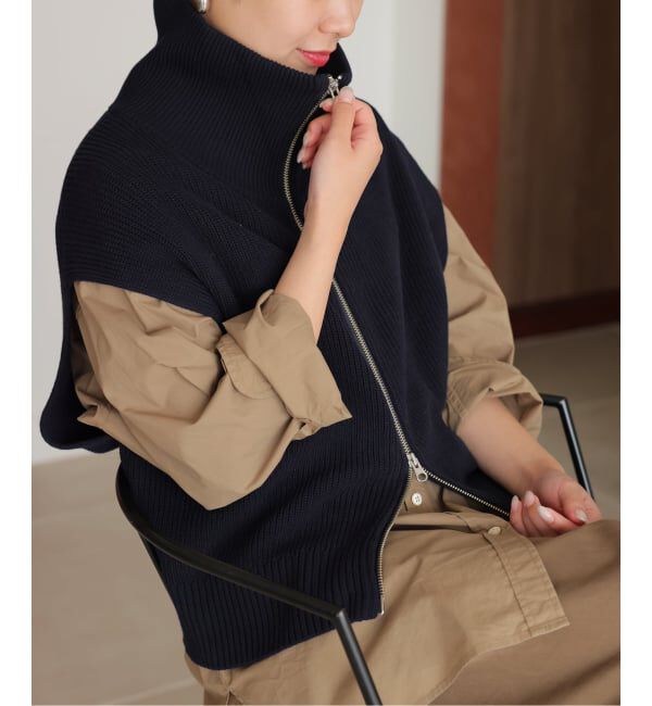 JOURNAL STANDARD relume「ハイネックジップベスト」|ベスト・ジレ|