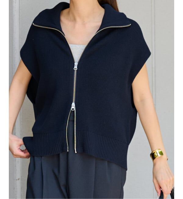 JOURNAL STANDARD relume「ハイネックジップベスト」|ベスト・ジレ|