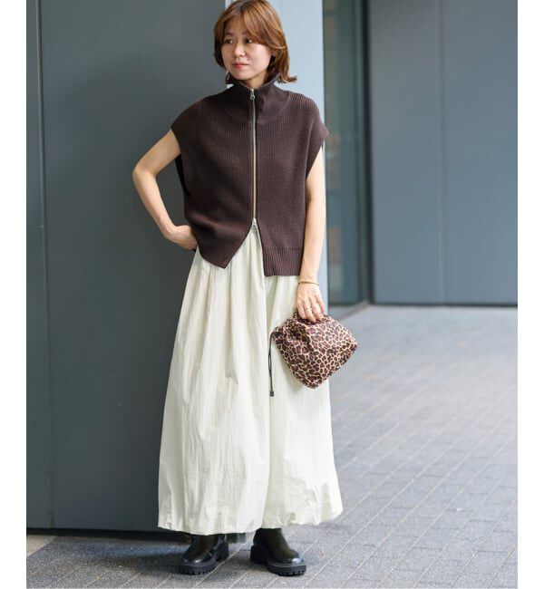 JOURNAL STANDARD relume「ハイネックジップベスト」|ベスト・ジレ|